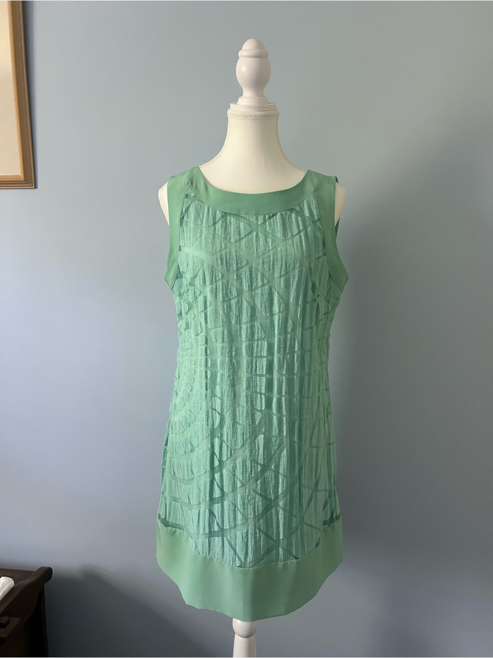 Wallis Mint Green Sleeveless Mini Dress